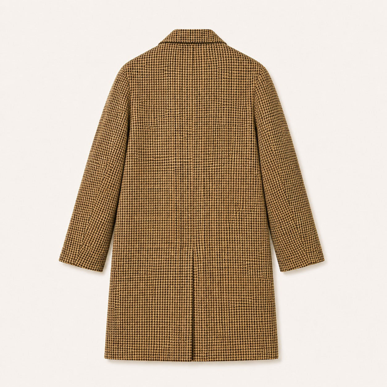 Fortela - Amedeo Single-Breasted Wool Coat - Camel Fortela