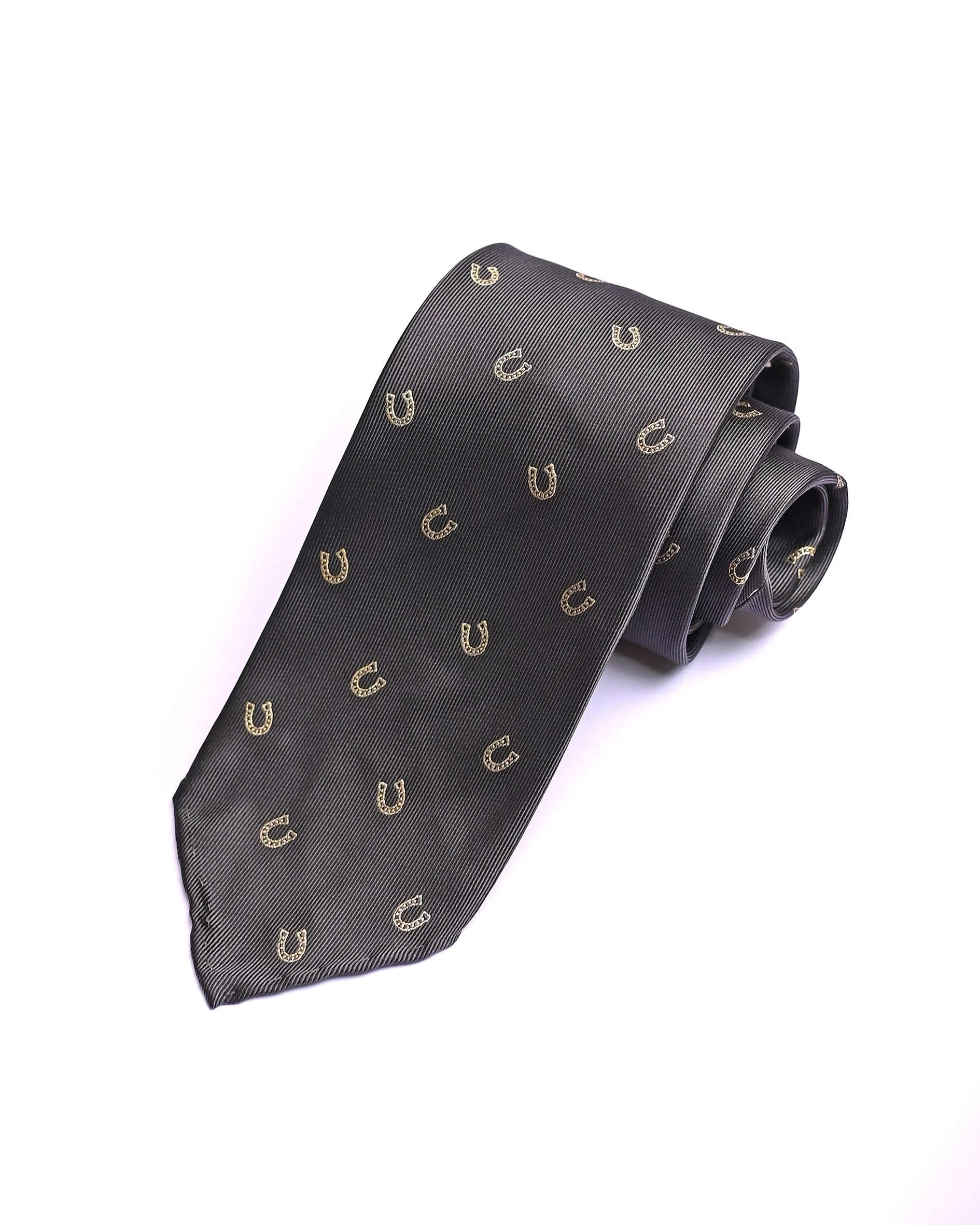 Spacca Neapolis - Ciorta Grigio Three Fold Silk Tie