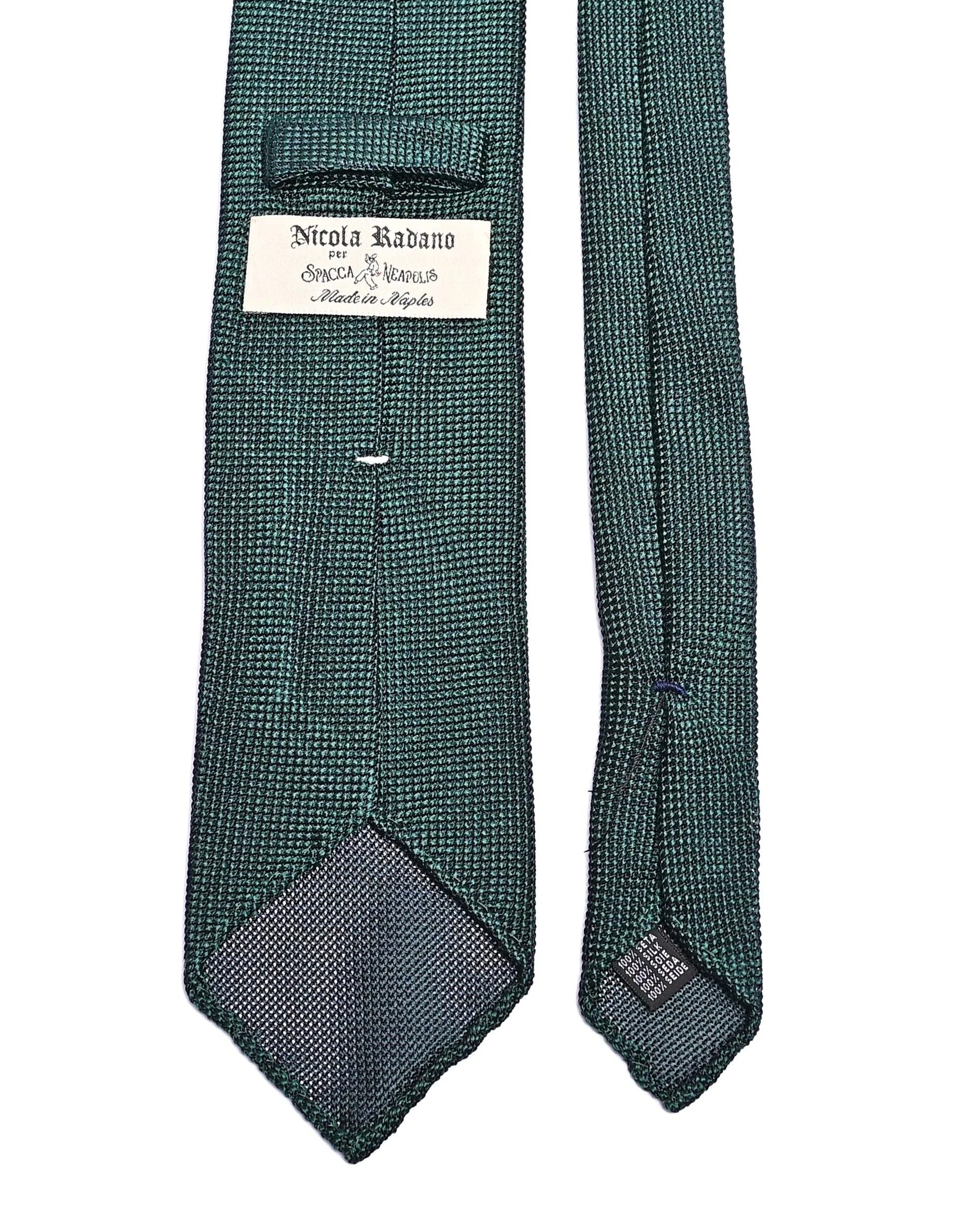 Spacca Neapolis - Green Grenadine Silk Tie
