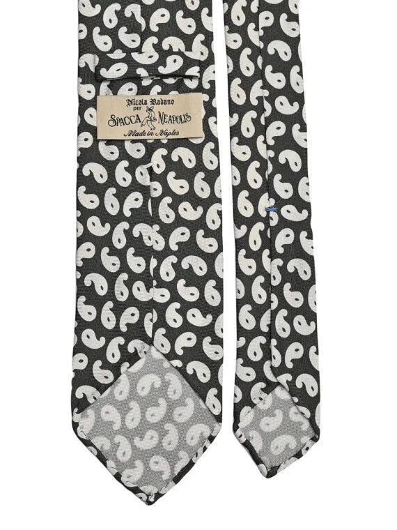 Spacca Neapolis - Paisley Pino Silk Tie