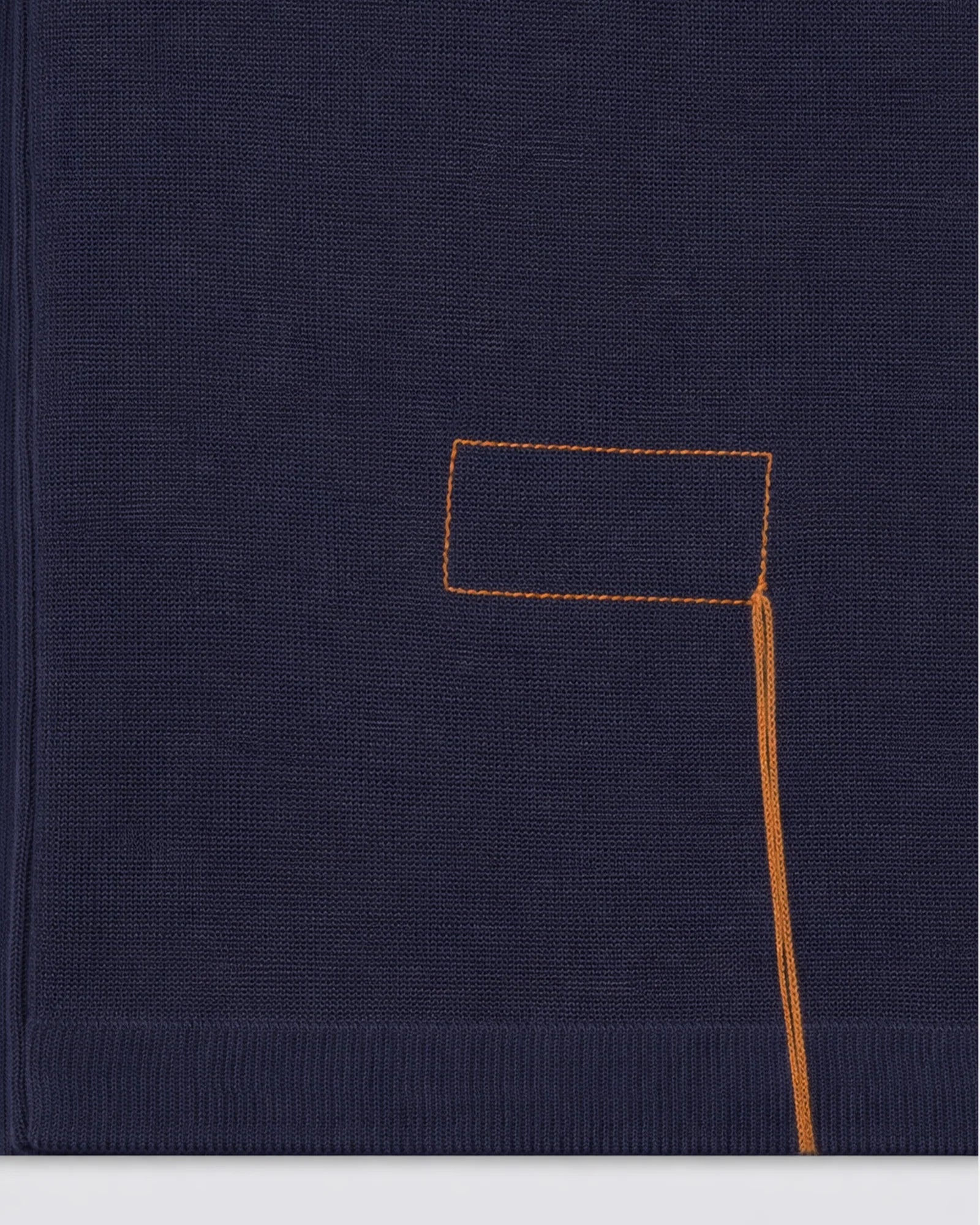 Fortela - Adrien Cotton Knit V-Neck Polo Fortela