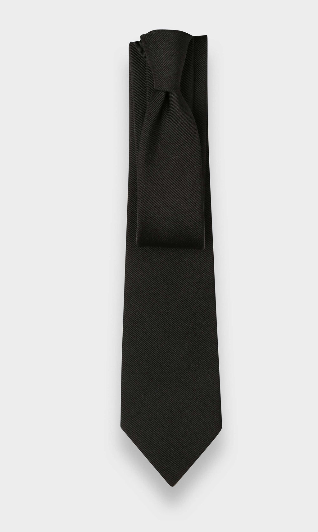 Cinabre - Black Faille Tie Cinabre