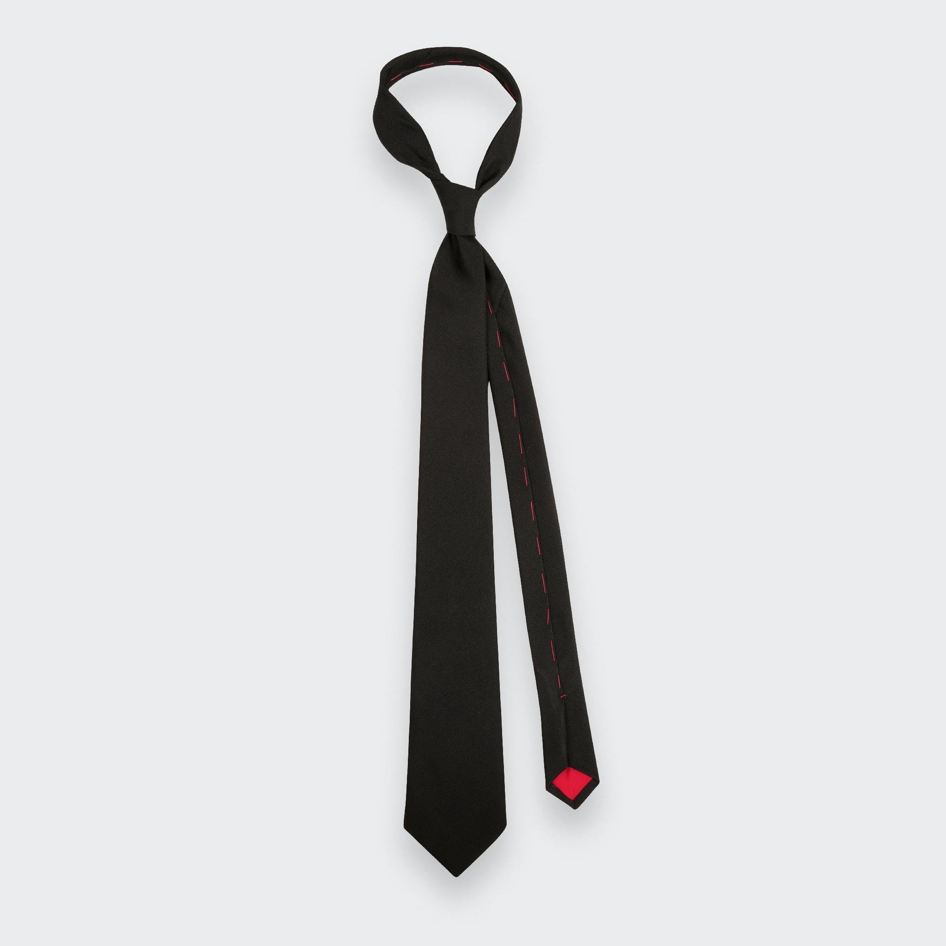 Cinabre - Black Faille Tie Cinabre
