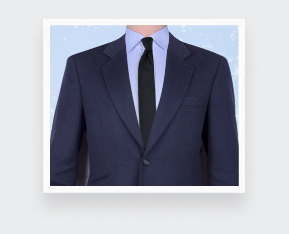 Cinabre - Black Satin Tie Cinabre