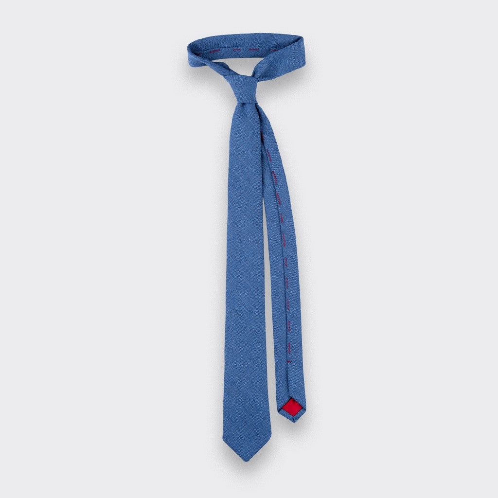 Cinabre - Light Blue Mesh Tie Cinabre