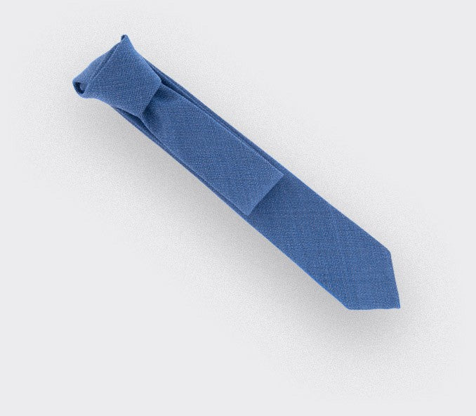Cinabre - Light Blue Mesh Tie Cinabre