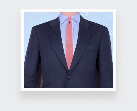 Cinabre - Pale Pink Mesh Tie Cinabre