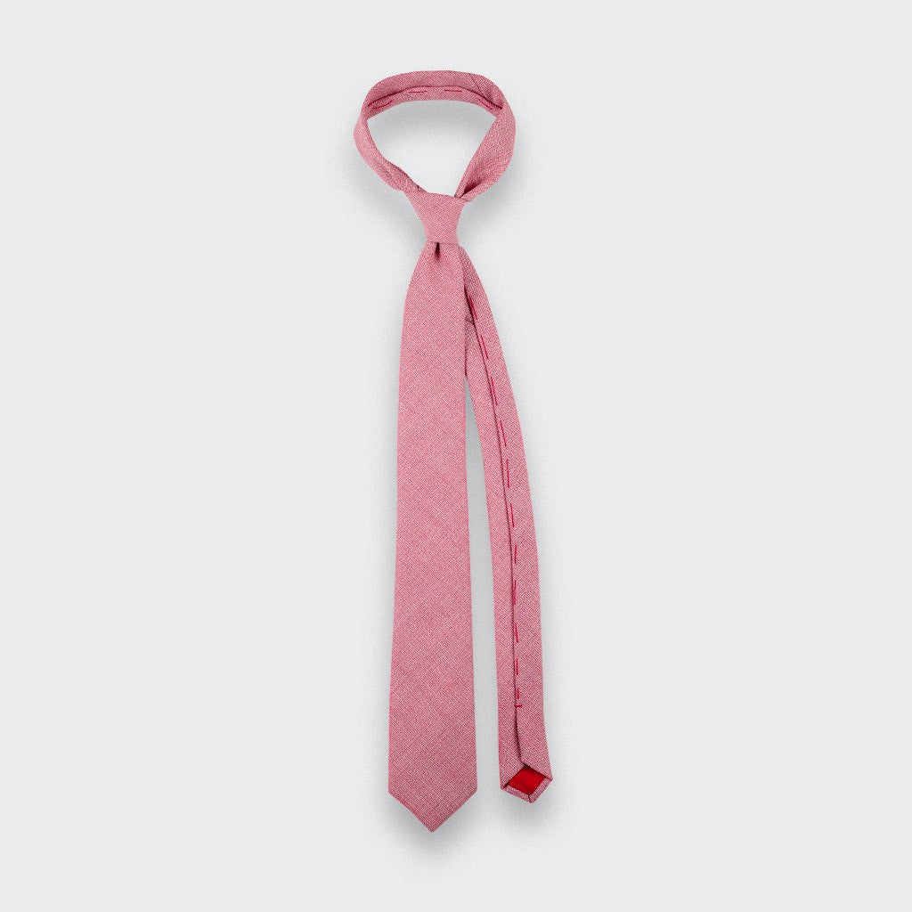 Cinabre - Pale Pink Mesh Tie Cinabre