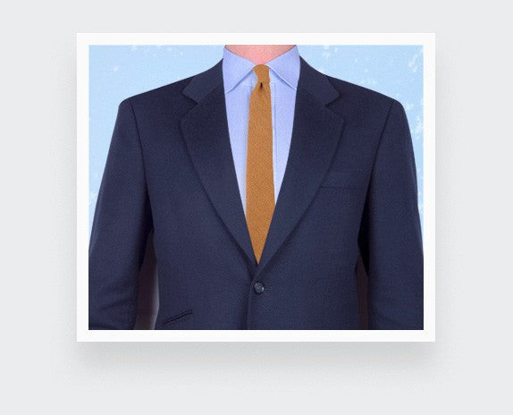 Cinabre - Mustard Mesh Tie Cinabre