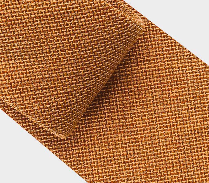 Cinabre - Mustard Mesh Tie Cinabre