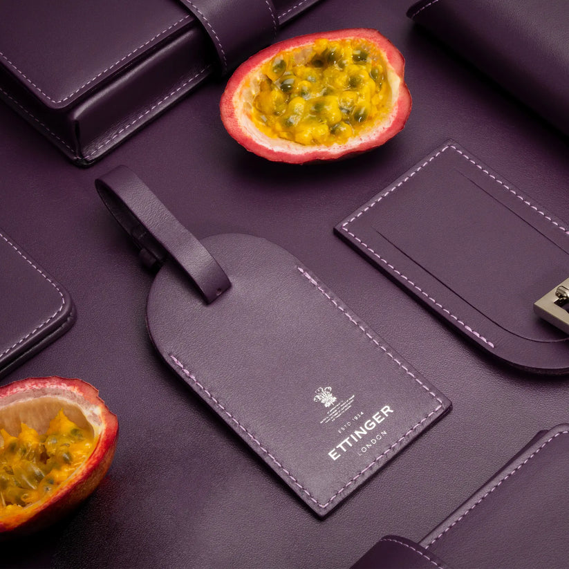 Ettinger - Sterling Luggage Tag - Purple Ettinger
