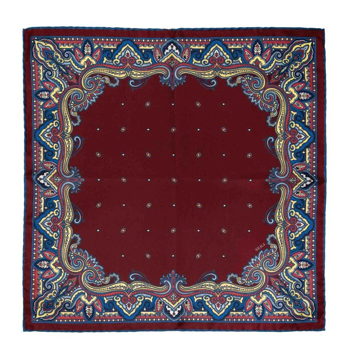 Sera Fine Silk - Rhubarb Franciacorta Pocket Square