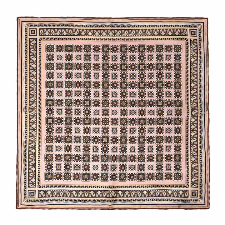 Serà Fine Silk  - Como Pink Silk Pocket Square Sera Fine Silk