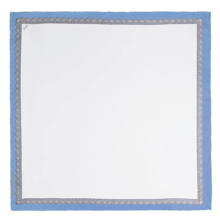 Sera Fine Silk - Serenity Blue Essential Pocket Square