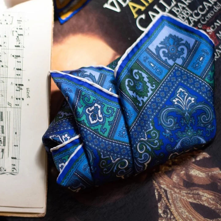 Serà Fine Silk  - Nabucco Silk Pocket Square Sera Fine Silk