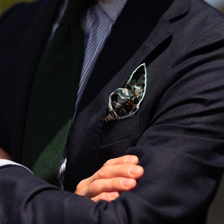 Serà Fine Silk - Monterosso Silk Pocket Square Sera Fine Silk