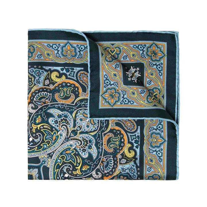 Serà Fine Silk - Monterosso Silk Pocket Square Sera Fine Silk