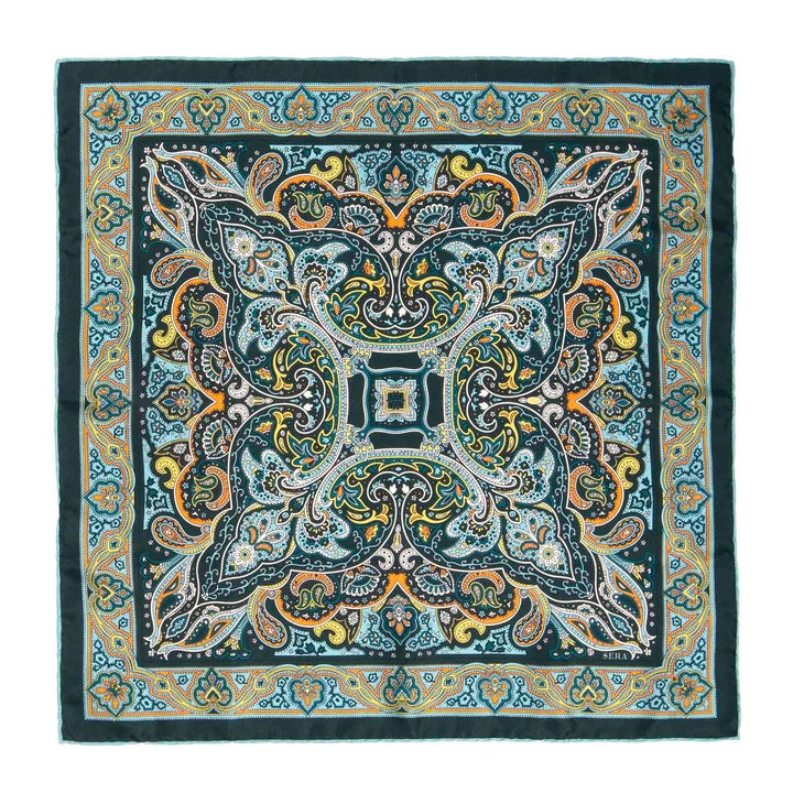 Serà Fine Silk - Monterosso Silk Pocket Square Sera Fine Silk