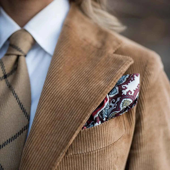Serà Fine Silk  - Barbiere di Siviglia Silk Pocket Square Sera Fine Silk