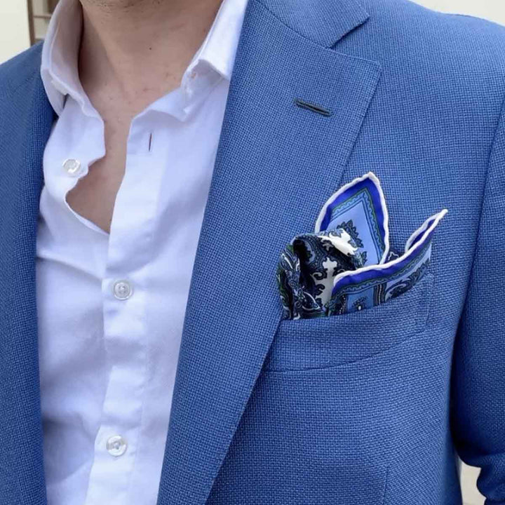 Serà Fine Silk  - Nabucco Silk Pocket Square Sera Fine Silk