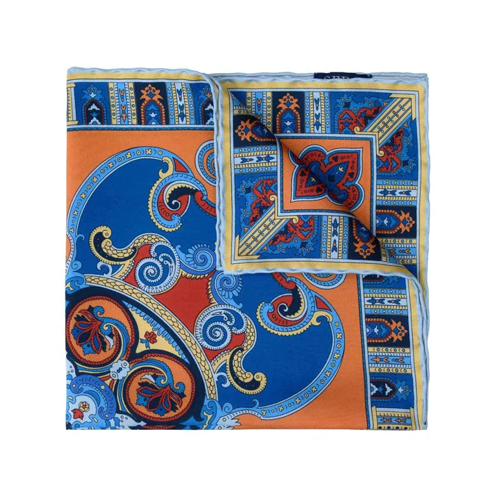 Serà Fine Silk  - Polignano Silk Pocket Square Sera Fine Silk