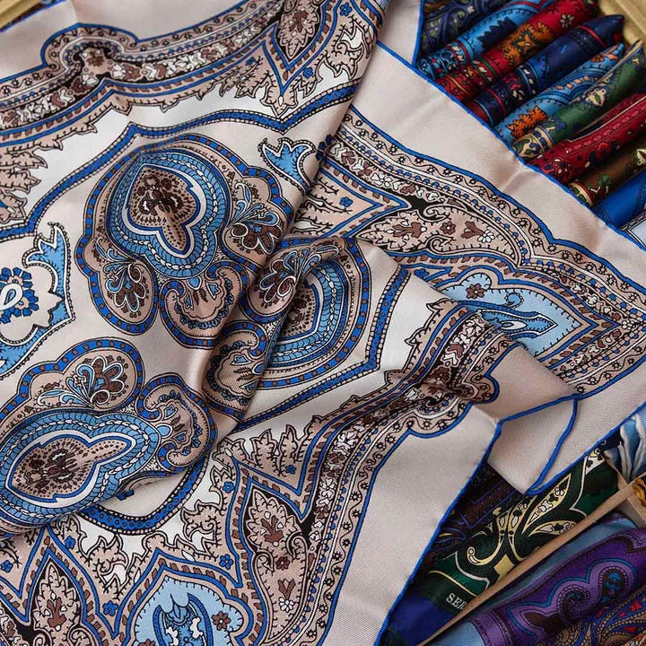 Serà Fine Silk  - Salina Silk Pocket Square Sera Fine Silk