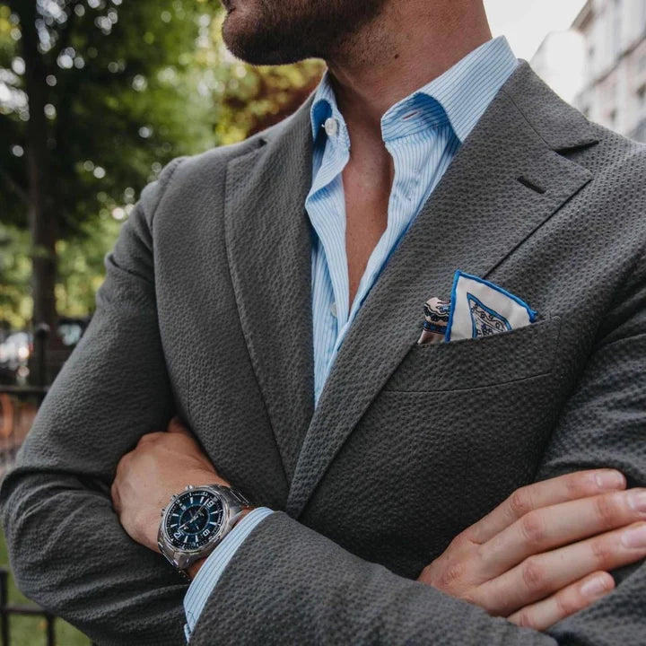 Serà Fine Silk  - Salina Silk Pocket Square Sera Fine Silk