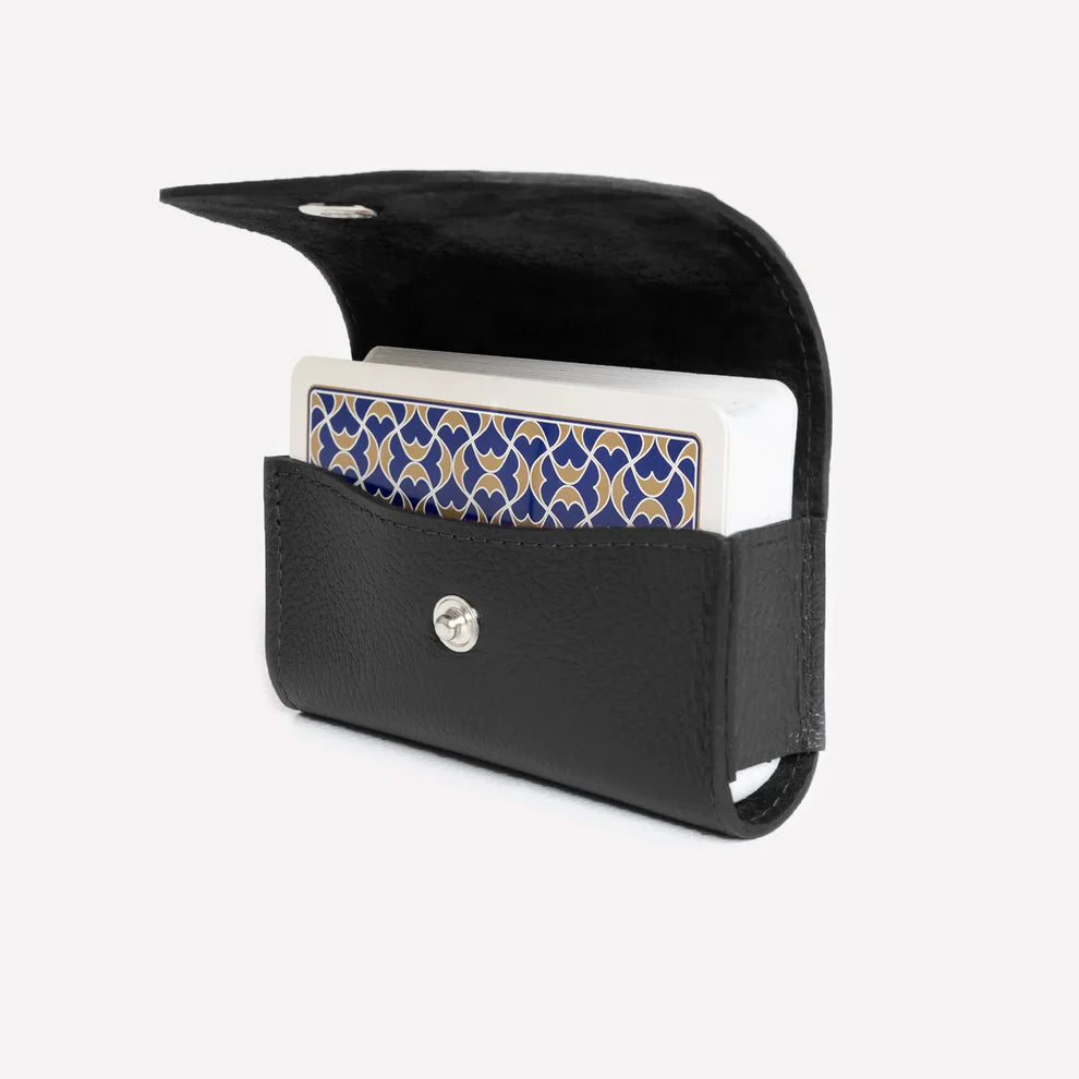 Ettinger - Capra Single Playing Card Case - Black Ettinger