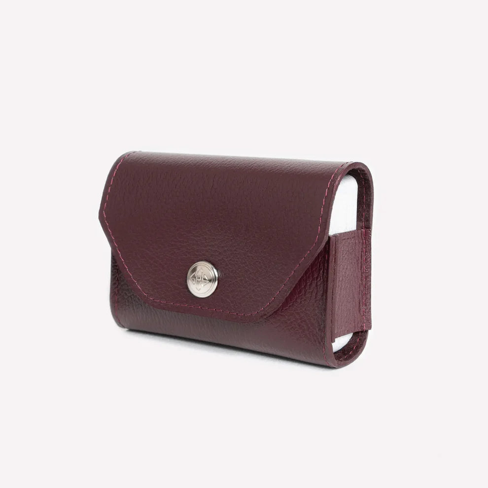 Ettinger - Capra Single Playing Card Case - Bordeaux