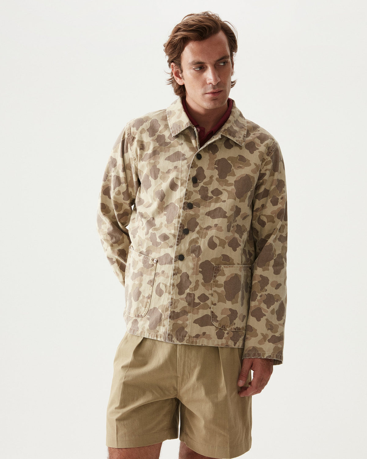 Fortela Clays Cotton Camouflage Jacket - Kam - view 5