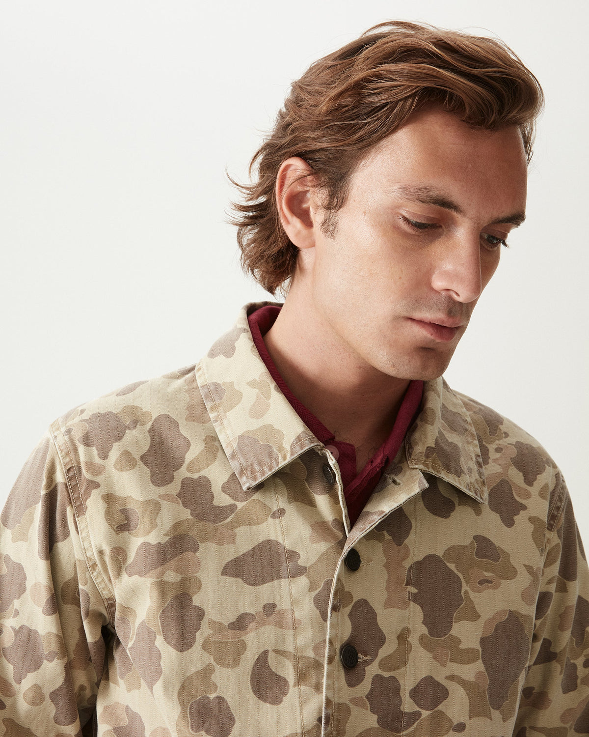 Fortela Clays Cotton Camouflage Jacket - Kam - view 6